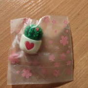 Kaktus ozdoba na kabel