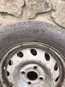 Opony letnie + felgi stalowe 155/70 R13 Hankook Kinergy Eco 4x100