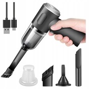 Mini Odkurzacz Bezprzewodowy USB + Zestaw Końcówek