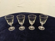 Stare kieliszki do wina 4x