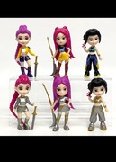 Figurki k-pop demon Hunters Rumi 6 sztuk bez pudełka 