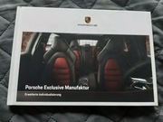 2019 2020 Porsche EXCLUSIVE MANUFAKTUR Prospekt niemiecki DE/WW