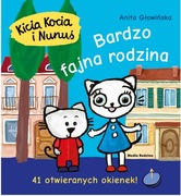 KICIA KOCIA I NUNUŚ BARDZO FAJNA RODZINA 41 OTWIERANYCH OKIENEK