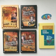 Dzieciaki z Wyspy Skarbów-3 częś.(3 DVD) + książka