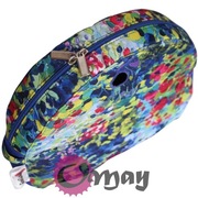 Chabrowy organizer do Obag MOON LIGHT kwiaty akwarela róż żółty OMAY