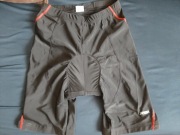 JEPOZRA SPODENKI NA ROWER Z WKŁADKĄ XL