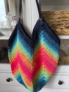 Torba na szydełku shopperka