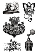 Stemple silikonowe Vintage Lady.