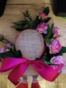 Mały wianuszek 25 cm na drzwi lub do ozdoby 