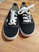 Trampki dziecięce czarne tenisówki dziewczęce sznurowane 16565 30