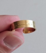 Pierścień sygnet Lednica 2000 W Tobie mam upodobanie 2014 + Banknot Gratis