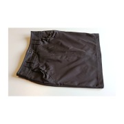 grafitowa satynowa spódnica z guzikami i kieszeniami M r. 38 cocomore 