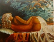 Obraz malowany akrylem