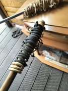 Żabki do karniszy 46 cm drewno i plastik