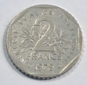 448. Francja 2 franki 1979 rok