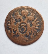 3 krajcary Austria 1800