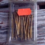 Gwoździe mosiężne 22/60 20 szt.