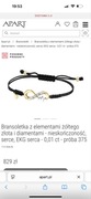 Bransoletka z diamentami