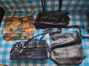 Zestaw torebek torebka czarna różne