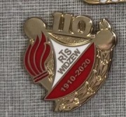 WIDZEW ŁÓDŹ - 110 lat wz2 emalia 