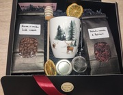 PRO BOX zestaw prezentowy K&H dla Niego świąteczny kubek jeleń las czarny