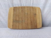 Deska do krojenia bambusowa używana.