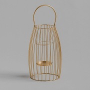 Nowy lampion złoty metalowy home&you