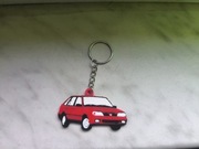 Brelok FSO Polonez Caro Plus czerwony