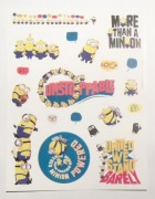 MINIONKI - NAKLEJKI NALEPKI + KOLOROWANKA