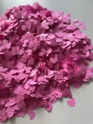 Konfetti serca różowe, konfetti na ślub, wesele Konfetti serca do balonów