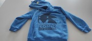 bluza chłopięca sonic z kapturem H&M 122/128