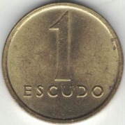 Portugalia 1 escudo 1985 - 18 mm - nr 1