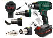 PARKSIDE OPALARKA akumulatorowa ZESTAW ładowarka + bateria 2ah uniwersalna