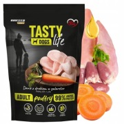 Karma mokra dla psa Biofeed Tasty Life Adult Drób  500g x 10 szt.