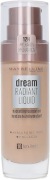 Podkład Nawilżający Maybelline Dream Radiant Liquid – Odcień 10 Ivory