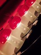 Lampki choinkowe światełka grzybki na choinkę świąteczne retro  vintage