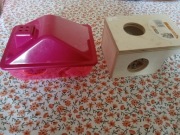 Kołowrotki domki dla małych gryzoni chomika itp