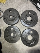 Tarcza kotwiczna Fiat 126 126p komplet przód tył prawa lewa NOWA FSM maluch