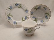 Zestaw porcelany Richmond (England) – filiżanka, spodek, talerzyk