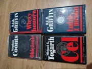 4 książki Ludzie z mroku, Więzy honoru, Cel, Oblężenie