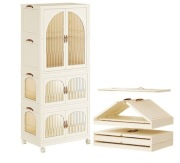 Przenośna składana szafa na  ubrania 