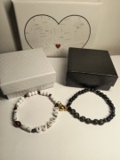 Komplet bransoletek personalizowanych dla par 