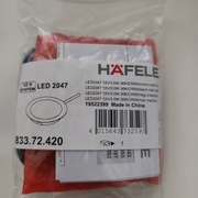 Oprawa wpuszczana Häfele Loox LED 2047 12 V ⌀ otworu 55 mm
