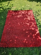 Dywan Shaggy Czerwony