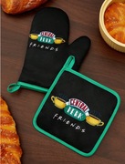 Zestaw FRIENDS Rękawica i Podkładka Do Pieczenia Heat Resistant