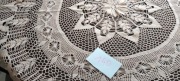 Obrus szydełkowa robota 140 średnica 