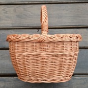 Wiklinowy kosz na grzyby 