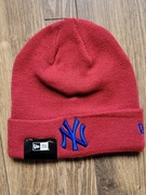czapka beanie New Era New York Yankees zimowa logo