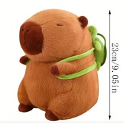 23cm Pluszowa Capybara – Realistyczna Puszysta Zabawka, Miękka Pluszowa