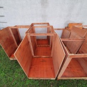 Sklejka, Skrzynie ze sklejki, Skrzyniopalety